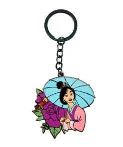 Keychains Loungefly - Mulan Floral Tattoo Keychain