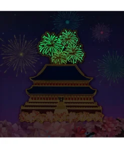 Loungefly - Disney Mulan Castle Enamel Moving Pin LE 1000