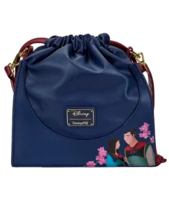 Loungefly - Disney Castle Series Mulan Cinch Sack Crossbody Bag