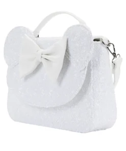 Loungefly May22 Coming Soon... Loungefly - Disney Minnie Mouse Wedding Sequin Crossbody Bag