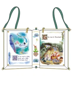 Loungefly June22 Coming Soon... Loungefly - Disney Peter Pan Book Convertible Crossbody Backpack Bag