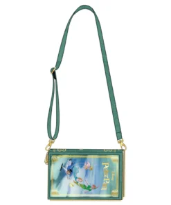 Loungefly June22 Coming Soon... Loungefly - Disney Peter Pan Book Convertible Crossbody Backpack Bag