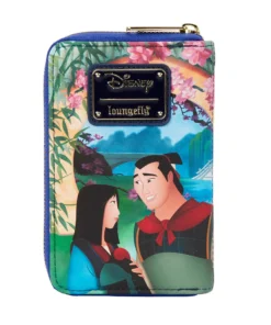 Loungefly - Disney Castle Series Mulan Ziparound Wallet