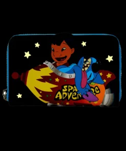 Loungefly - Disney Lilo And Stitch Space Adventure Ziparound Wallet