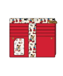 Loungefly April22 Loungefly - Disney Pinocchio Peeking Flap Wallet
