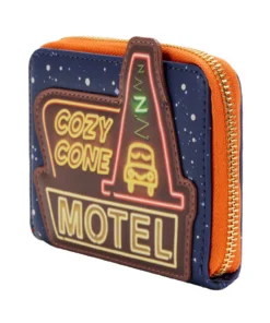 Loungefly May22 Loungefly - Disney Pixar Cars Cozy Cone Motel Zip Around Wallet