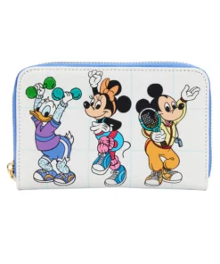 Loungefly June22 Coming Soon... Loungefly - Disney Mousercise Zip Around Wallet