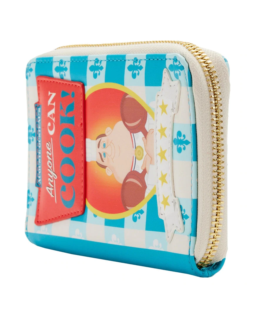 Loungefly June22 Loungefly - Disney Pixar Ratatouille 15th Anniversary Gusteau's Cookbook Zip Around Wallet 4 Loungefly June22 Loungefly - Disney Pixar Ratatouille 15th Anniversary Gusteau's Cookbook Zip Around Wallet