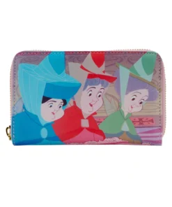 Loungefly June22 Loungefly - Disney Princess Scene Series Sleeping Beauty Zip Around Wallet