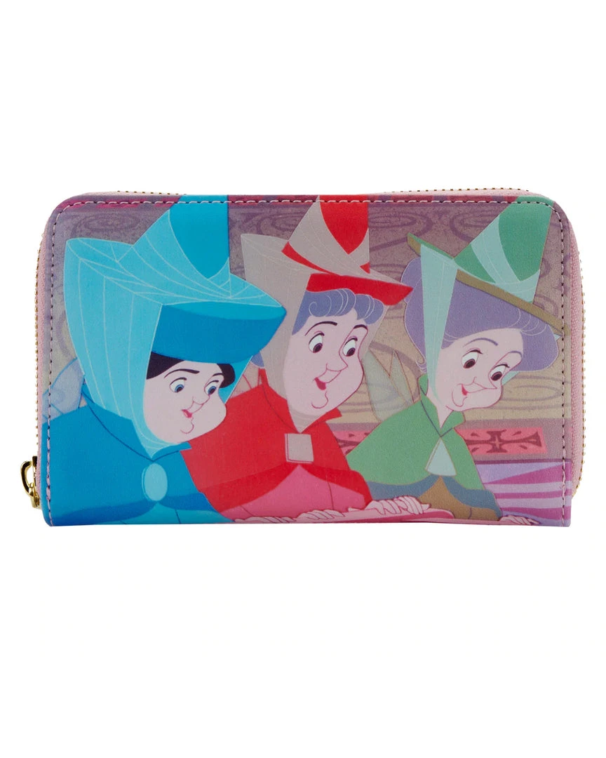 Loungefly June22 Loungefly - Disney Princess Scene Series Sleeping Beauty Zip Around Wallet 3 Loungefly June22 Loungefly - Disney Princess Scene Series Sleeping Beauty Zip Around Wallet