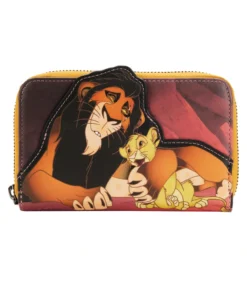 Loungefly June22 Coming Soon... Loungefly - Disney The Lion King Villain Series Scar Zip Around Wallet