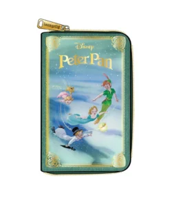 Loungefly June22 Loungefly - Disney Peter Pan Book Zip Around Wallet