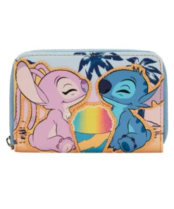 Loungefly June22 Loungefly - Disney Lilo And Stitch Snow Cone Date Zip Around Wallet