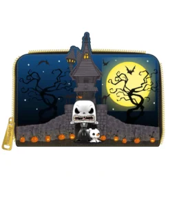 Loungefly Sept22 Loungefly - Nightmare Before Christmas Zip Around Wallet