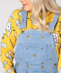 Apparel Cakeworthy - Disney Winnie The Pooh Overall Shorts