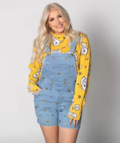 Apparel Cakeworthy - Disney Winnie The Pooh Overall Shorts