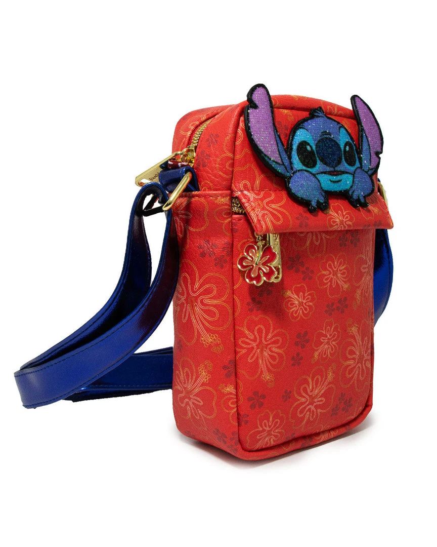 Buckle Down Stock Disney Stitch Hibiscus Park Bag Crossbody Bags 4 Buckle Down Stock Disney Stitch Hibiscus Park Bag Crossbody Bags
