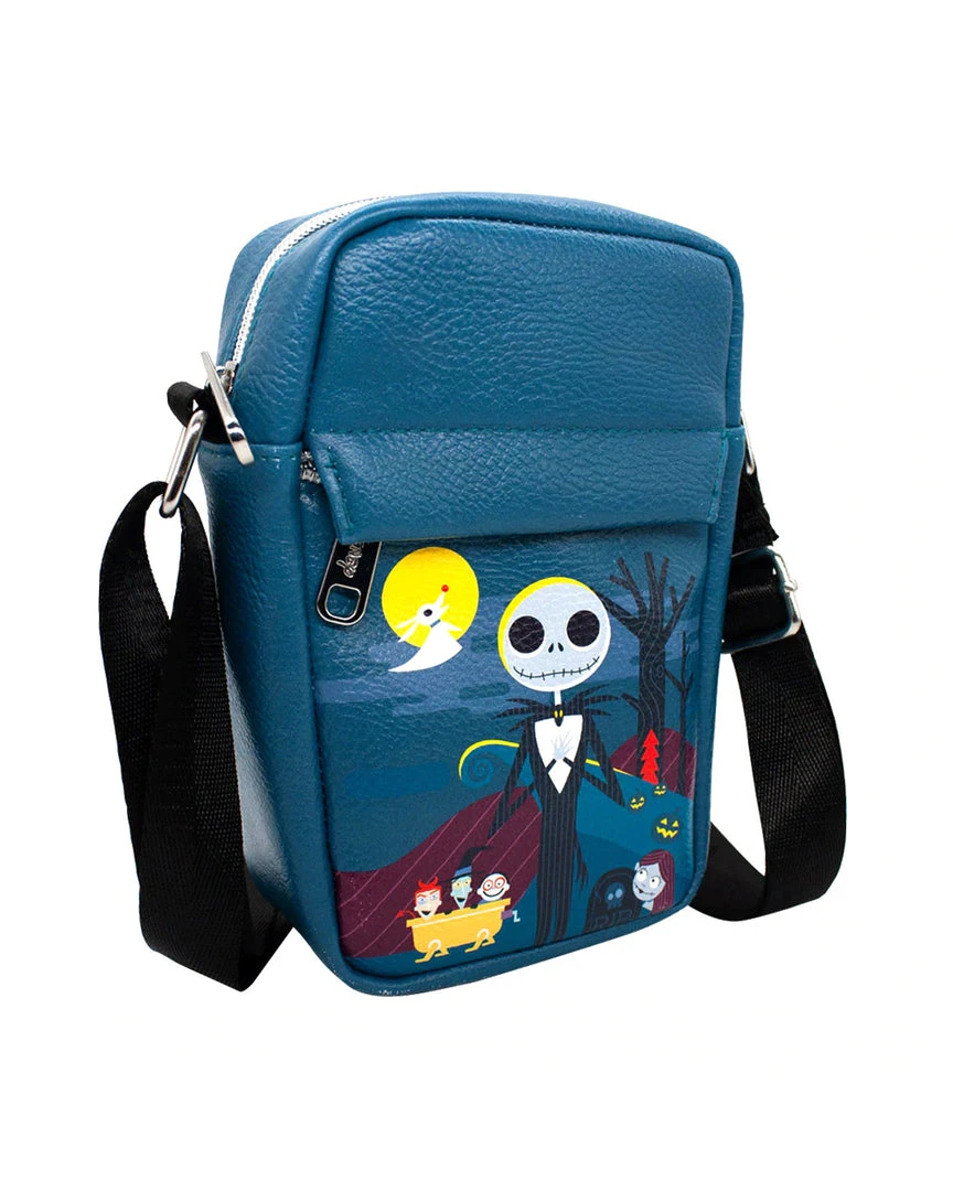 Buckle Down Stock Crossbody Bags Nightmare Before Christmas Cemetery Park Bag 4 Buckle Down Stock Crossbody Bags Nightmare Before Christmas Cemetery Park Bag