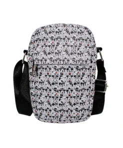 Buckle Down Stock Disney Mickey Mouse Expressions Crossbody Park Bag