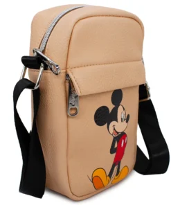 Buckle Down Stock Disney Classic Mickey Mouse Park Crossbody Bag