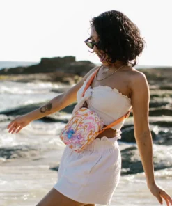 Buckle Down Stock Disney Lilo And Stitch Angel Stitch Retro Park Crossbody Bag