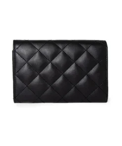 Buckle Down Stock Disney Signature D Faux Pearl Fold Over Wallet