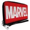 Buckle Down Wallets Marvel Brick Logo Zip Around Wallet 2 Buckle Down Wallets Marvel Brick Logo Zip Around Wallet
