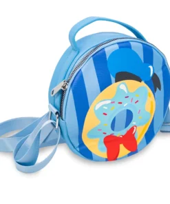 Buckle Down Stock Disney Donald Duck Donut Circle Park Crossbody Bag