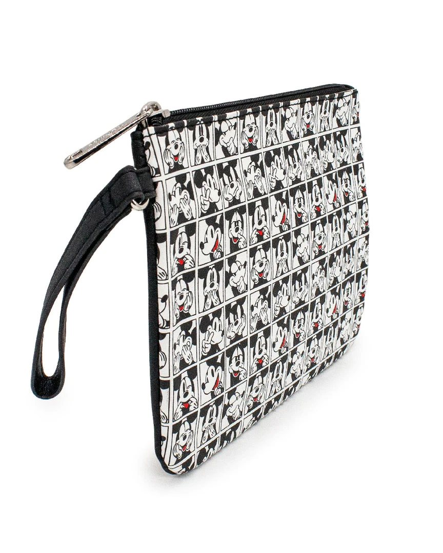Buckle Down Stock Disney Mickey Mouse Expressions Single Pocket Wallet Wristlet 4 Buckle Down Stock Disney Mickey Mouse Expressions Single Pocket Wallet Wristlet