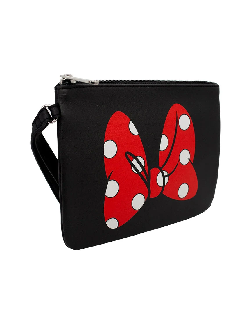 Buckle Down Stock Disney Minnie Mouse Bow Single Pocket Wallet Wristlet 4 Buckle Down Stock Disney Minnie Mouse Bow Single Pocket Wallet Wristlet
