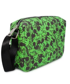 Buckle Down Stock Crossbody Bags Disney Mickey Mouse Green Crossbody Bag