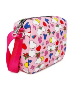 Buckle Down Stock Disney Mickey And Minnie Icons Parks Crossbody Bag