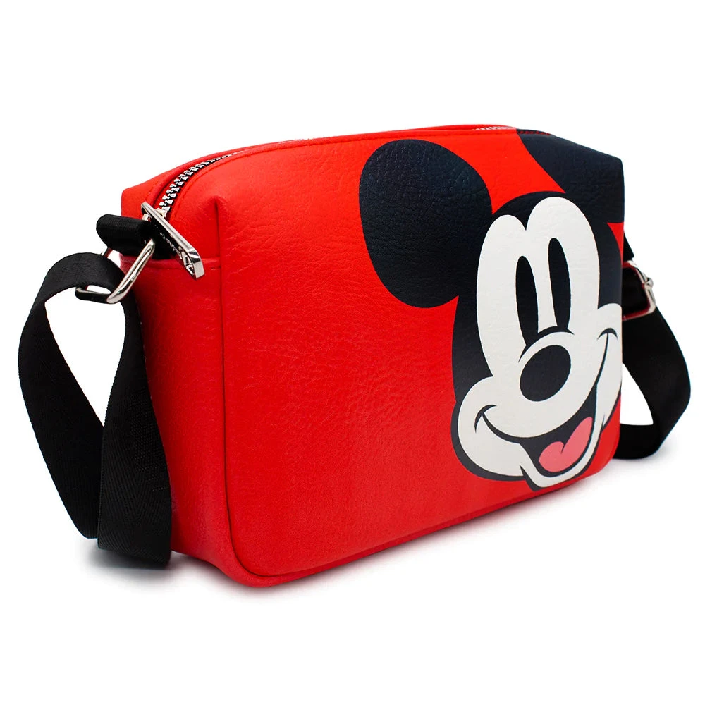Buckle Down Stock Disney Mickey Mouse Horizontal Park Crossbody Bag 4 Buckle Down Stock Disney Mickey Mouse Horizontal Park Crossbody Bag