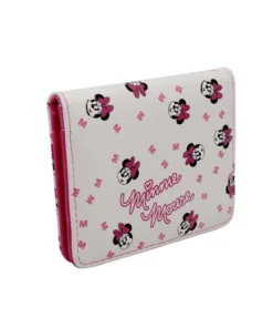 Buckle Down Stock Disney Minnie Mouse Signature Foldover ID Wallet Wallets