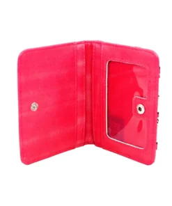 Buckle Down Stock Disney Minnie Mouse Signature Foldover ID Wallet Wallets