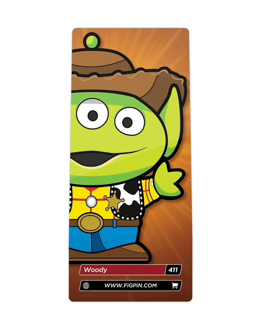FiGPiN - Pixar Alien Remix Woody #411 4 FiGPiN - Pixar Alien Remix Woody #411