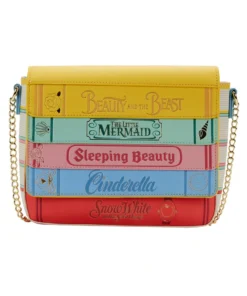 Loungefly April22 Loungefly - Disney Princess Books Classics Crossbody Bag *PREORDER*
