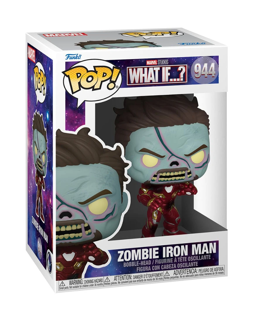 Funko POP - What If...? Zombie Iron Man #944 Funko POP! 4 Funko POP - What If...? Zombie Iron Man #944 Funko POP!