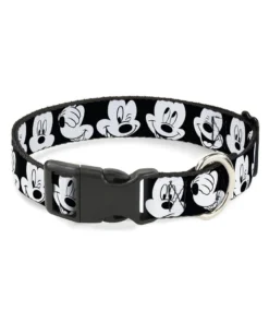 Buckle Down Pets Disney Mickey Mouse Faces Dog Collar