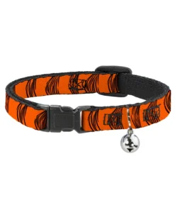 Buckle Down Pets Disney Winnie The Pooh Tigger Breakaway Cat Collar W/ Bell