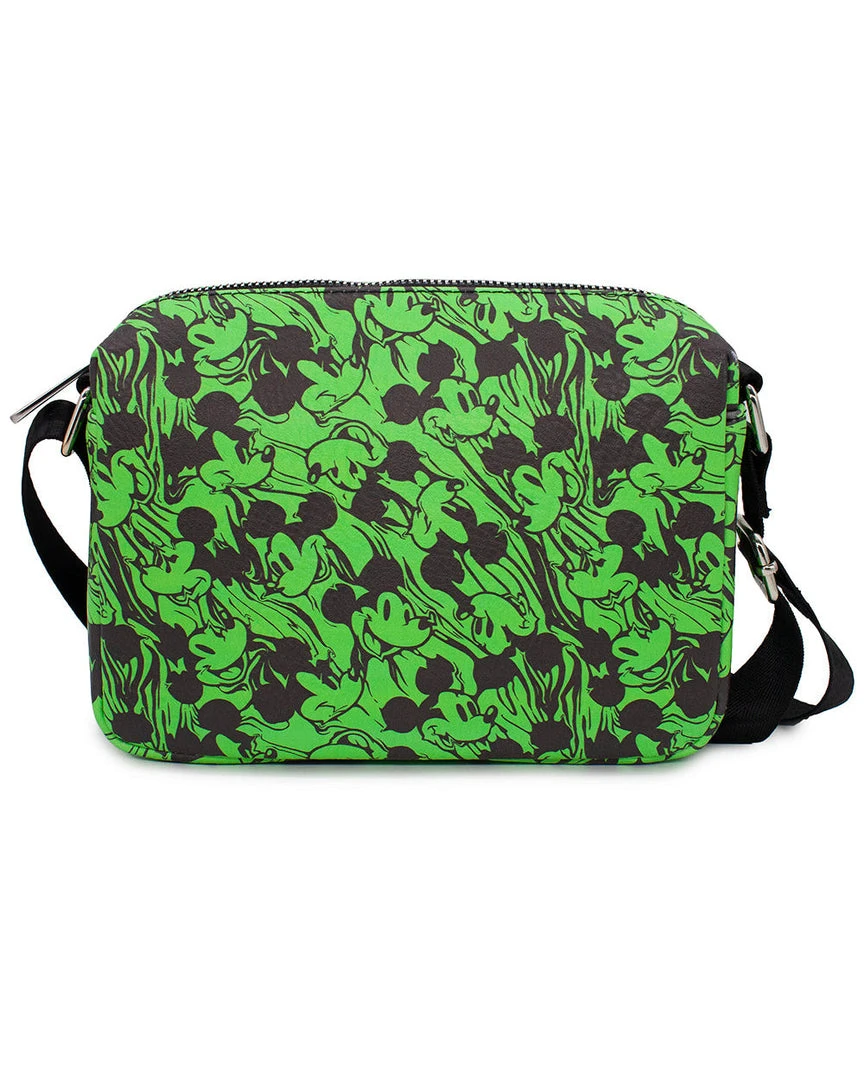 Buckle Down Stock Crossbody Bags Disney Mickey Mouse Green Crossbody Bag 3 Buckle Down Stock Crossbody Bags Disney Mickey Mouse Green Crossbody Bag