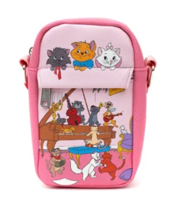 Buckle Down Exclusive Disney The Aristocats Parks Crossbody Bag - Pink A La Mode Exclusive Crossbody Bags