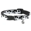 Buckle Down Pets The Nightmare Before Christmas Jack Skellington Expressions Breakaway Cat Collar W/ Bell