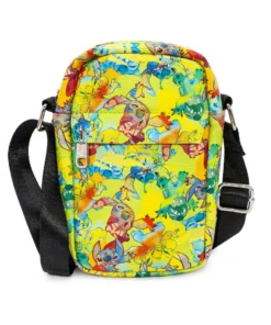 Buckle Down Stock Disney Lilo And Stitch Watercolor Park Bag Crossbody Bags