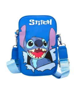 Buckle Down Stock Disney Stitch Phone Bag Holder Crossbody Bags