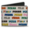 Buckle Down Stock Wallets Disney Pixar Typography Bi-Fold Wallet