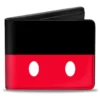 Buckle Down Disney Mickey Mouse Cosplay Bi-Fold Wallet Buckle-Down