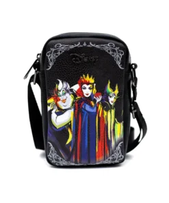 Buckle Down Exclusive Disney Villains No Place For Fairy Tales Parks Crossbody Bag - Pink A La Mode Exclusive Crossbody Bags