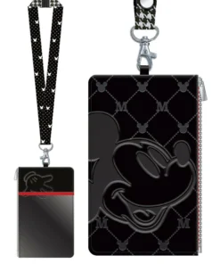 Monogram Disney Mickey Mouse Deluxe Lanyard W/ Passport Holder Accessories