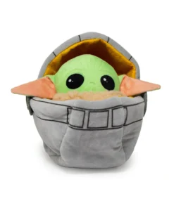 Buckle Down Pets Star Wars The Mandalorian The Child Baby Yoda Carriage Squeaky Dog Toy